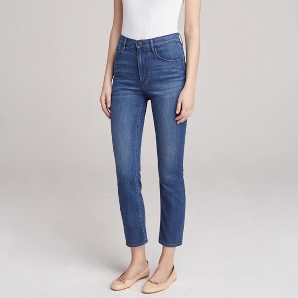 3x1 Colette High-Rise Cropped Slim Jeans